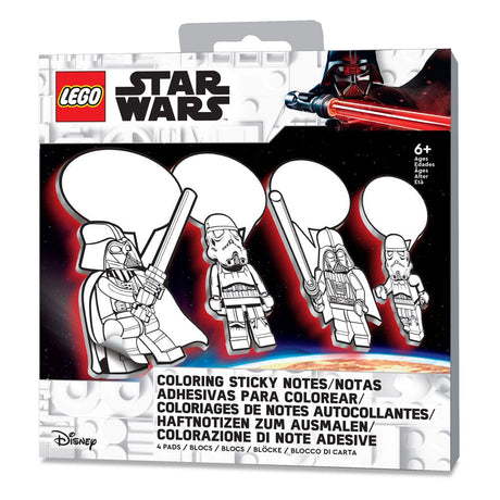 LEGO Star Wars Sticky Notes Set with Pen Darth Vader 