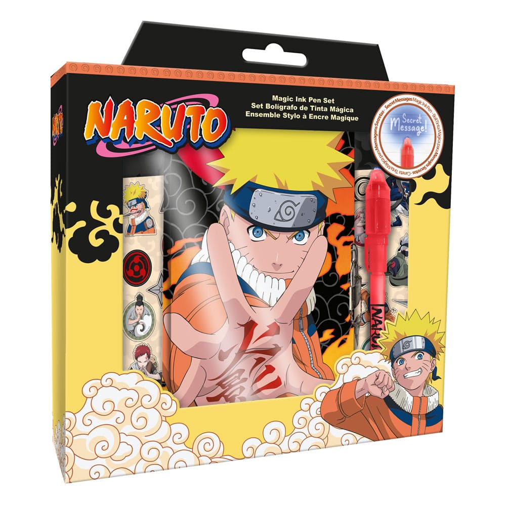 Naruto Secret Diary Set with Lock 