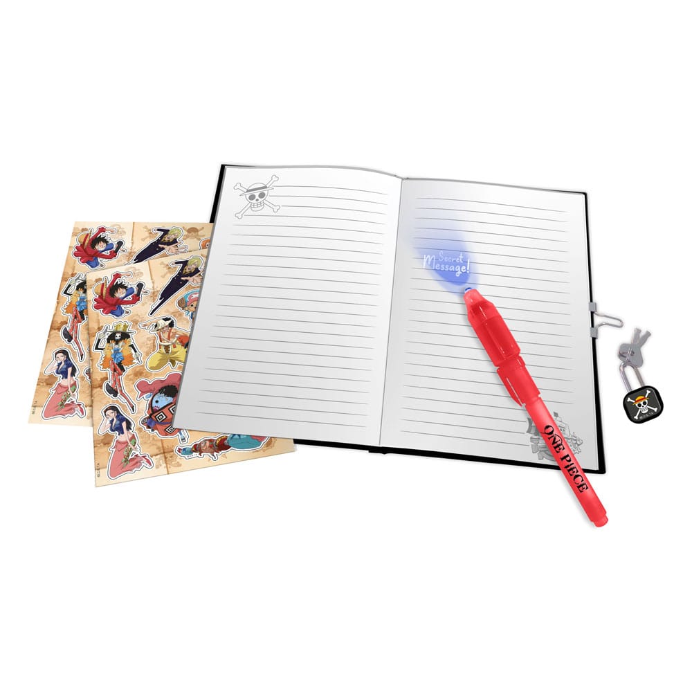 One Piece Secret Diary Set with Lock 