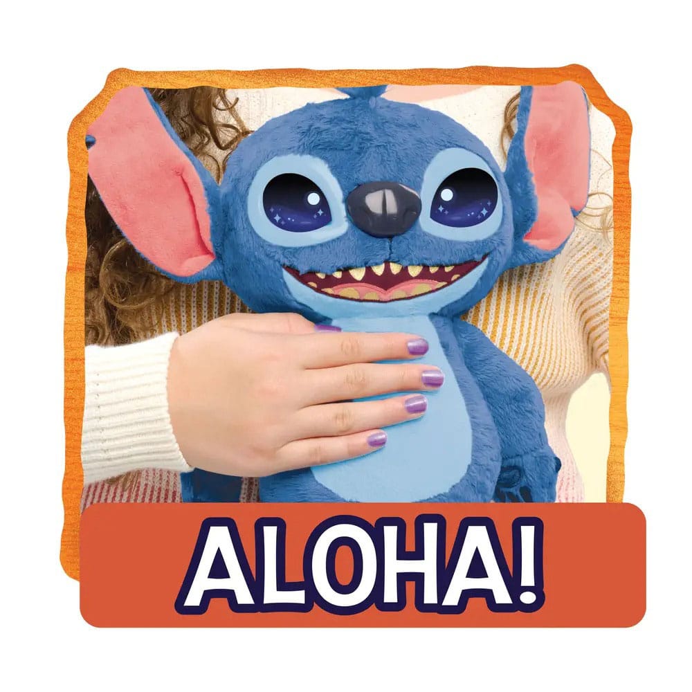 Lilo & Stitch Plush Figure with LCD Visual Effects and Sounds The Many Mood Stitch 36 cm