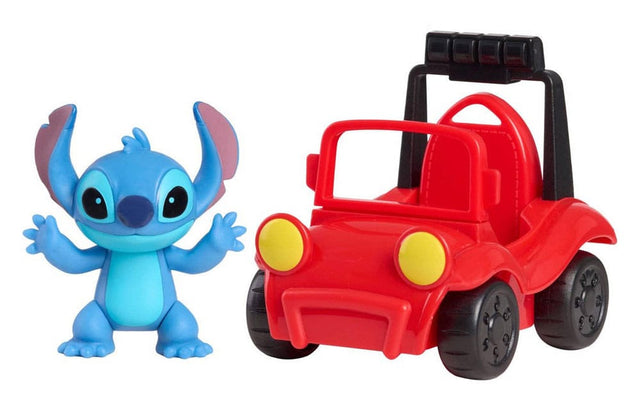Lilo & Stitch Mini Figure Playset Stitch & beach buggy 7,5 cm