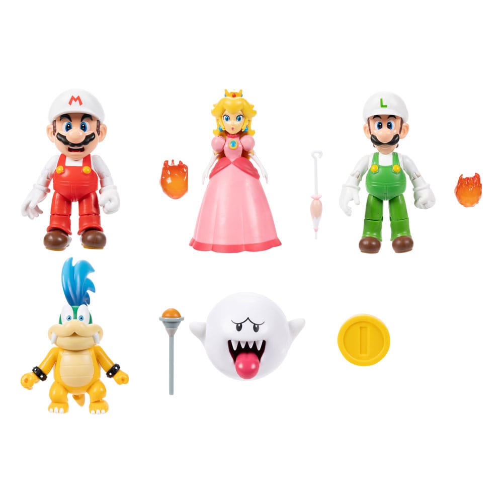 World of Nintendo Mini Figure Super Mario Wave 41 10 cm Assortment (6 ...