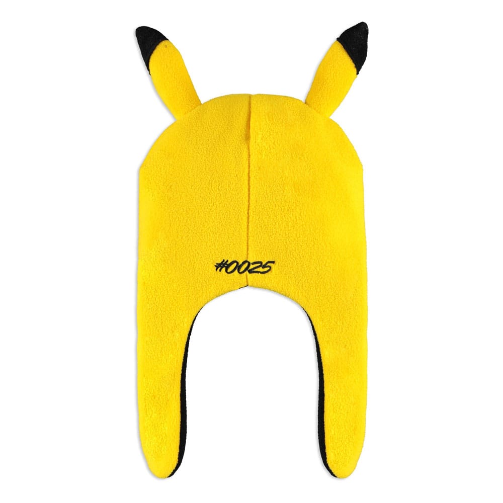 Pokemon Ski Beanie Polar Fleece Pikachu 