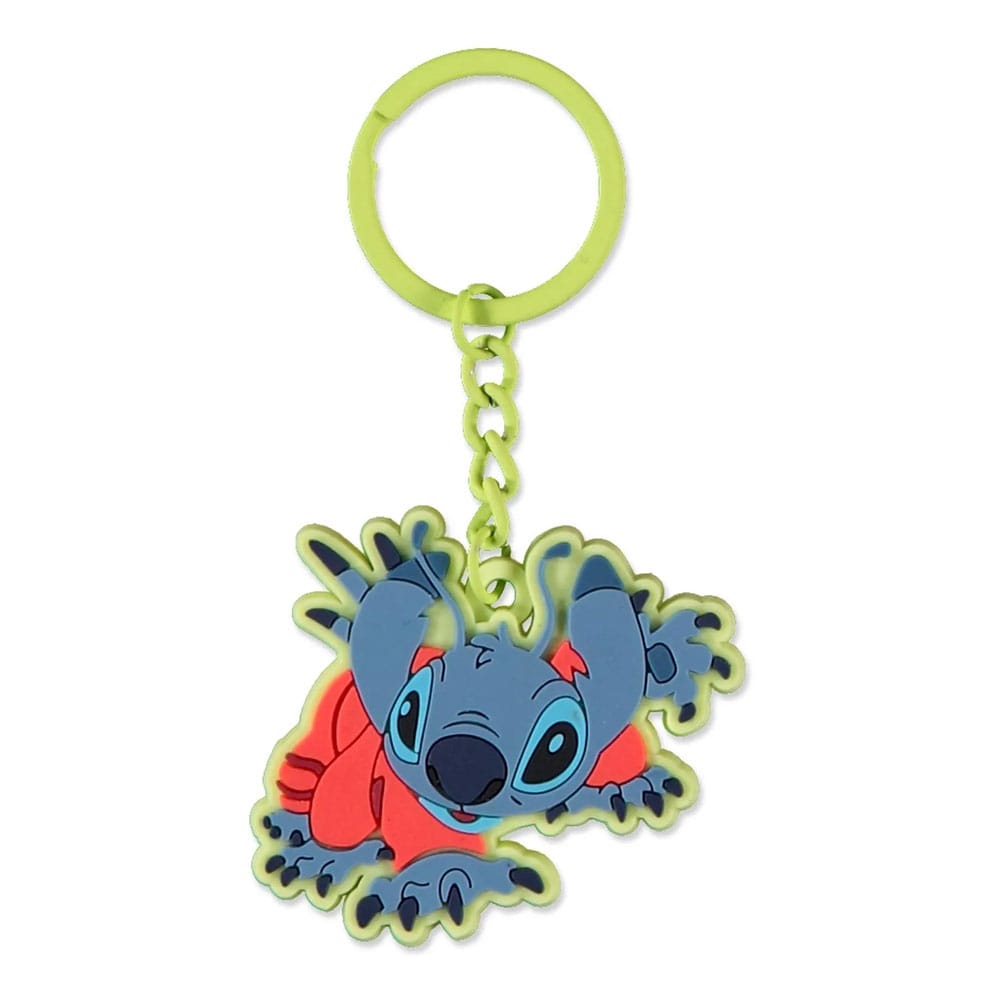 Lilo & Stitch Rubber Keychain Stitch 