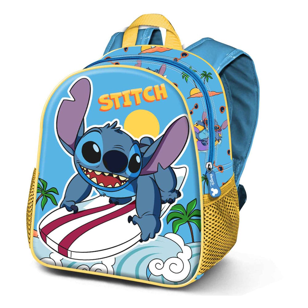 Lilo & Stitch 3D Backpack Waves Blue Small 