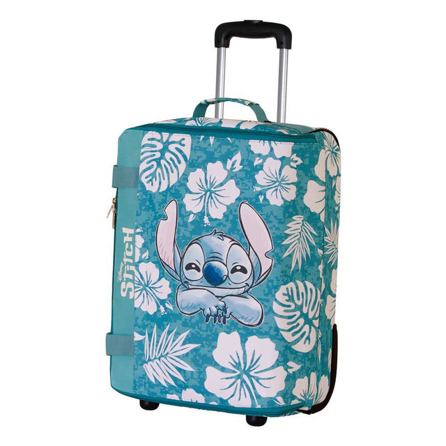 Lilo & Stitch Foldable Cabin Suitcase Stitch Aloha Blue 52 cm 