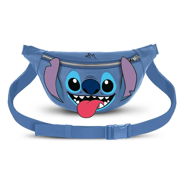 Lilo & Stich Fanny Pack Stitch Tongue Blue