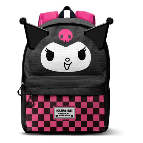 Sanrio Fan HS Backpack Kuromi Chess 2.2 Black