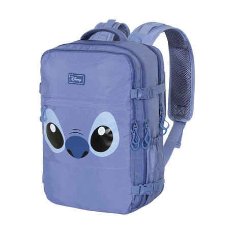 Lilo & Stitch Mercury Travel Backpack Face Blue Large 