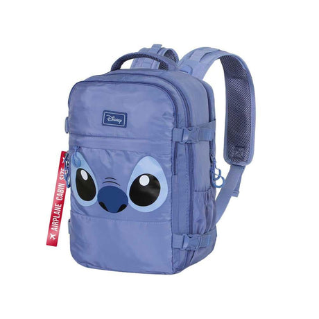 Lilo & Stitch Mercury Underseat Cabin Bag Backpack Face Blue 