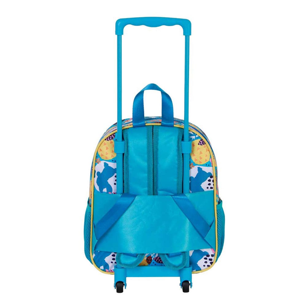 Lilo & Stitch 3D Backpack with Wheels Colors Turquoise Small   