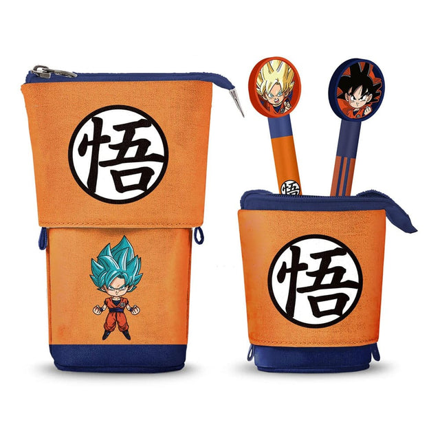 Dragon Ball Pop Up Pencil Case with 2 Erasable Gel Pens
