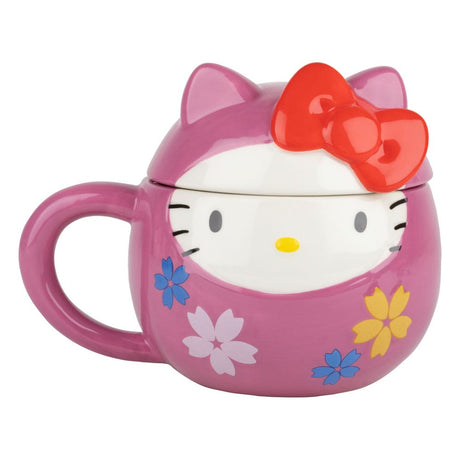 Sanrio 3D Mug Hello Kitty Kitty Daruma 