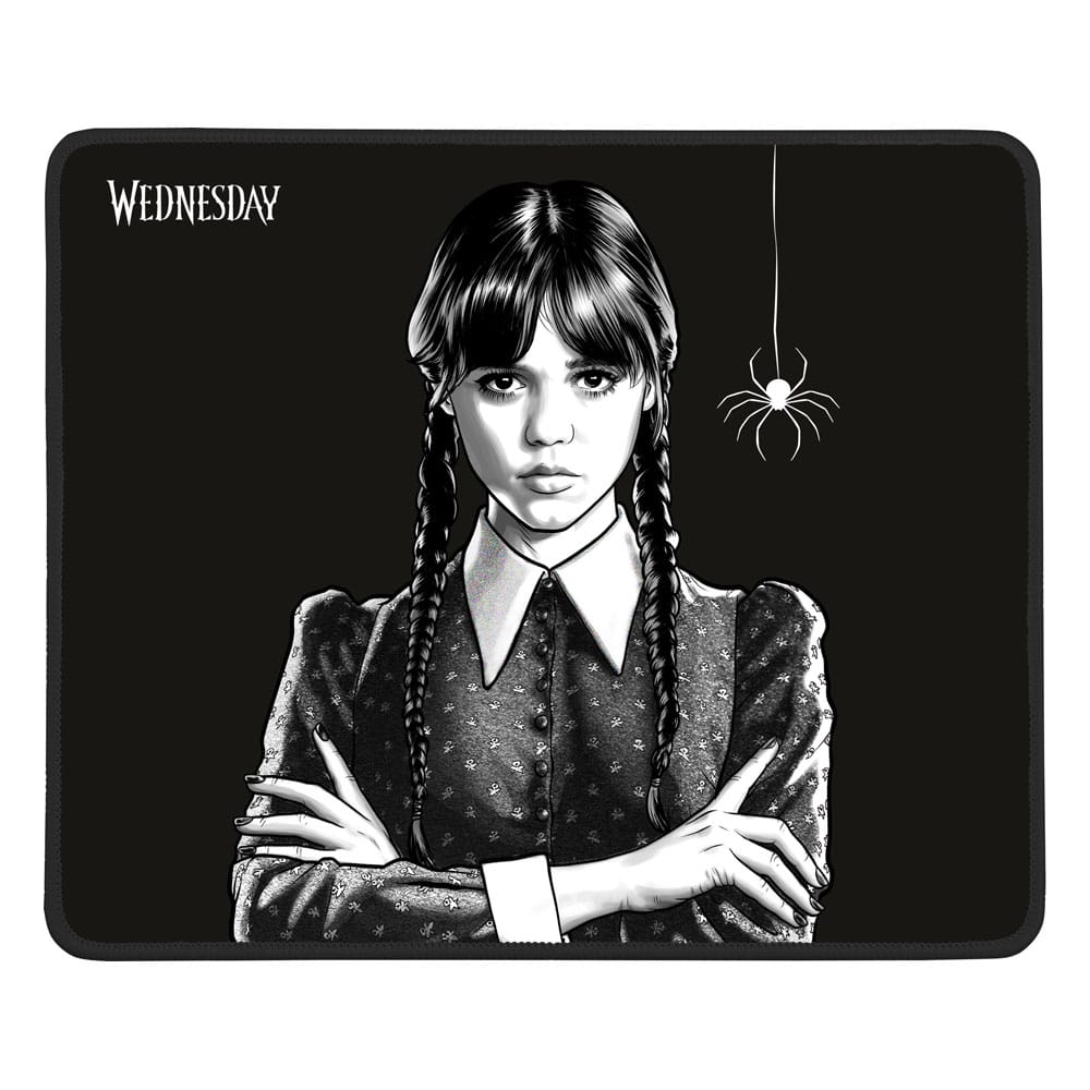 Wednesday M Mousepad Spider 32 x 27 cm   