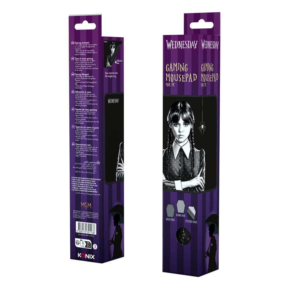 Wednesday M Mousepad Spider 32 x 27 cm   