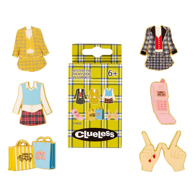 Paramount by Loungefly Enamel Pins Blind Box Clueless Assortment (12)