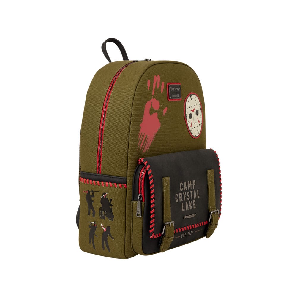 Warner Bros by Loungefly Full-Size Backpack Friday the 13th