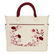 Loungefly Crossbody Bag Figural Cream & Red Floral