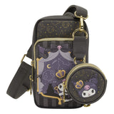 Sanrio by Loungefly Crossbody with Coin Bag 20th Anniversary Kuromi Cell Phone