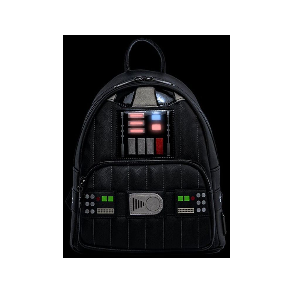 Star Wars by Loungefly Backpack Mini Darth Vader Light up Cosplay