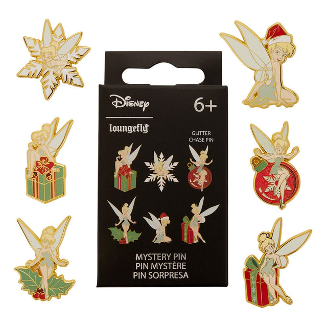 Disney by Loungefly Enamel Pins Blind Box Tinker Bell Holiday Assortment (12)