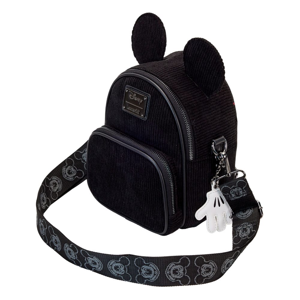 Disney by Loungefly Crossbody Mickey Mouse 100th Anniversary Corduroy 