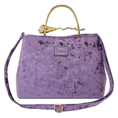 Disney by Loungefly Handbag Hocus Pocus Velvet Broom Handle