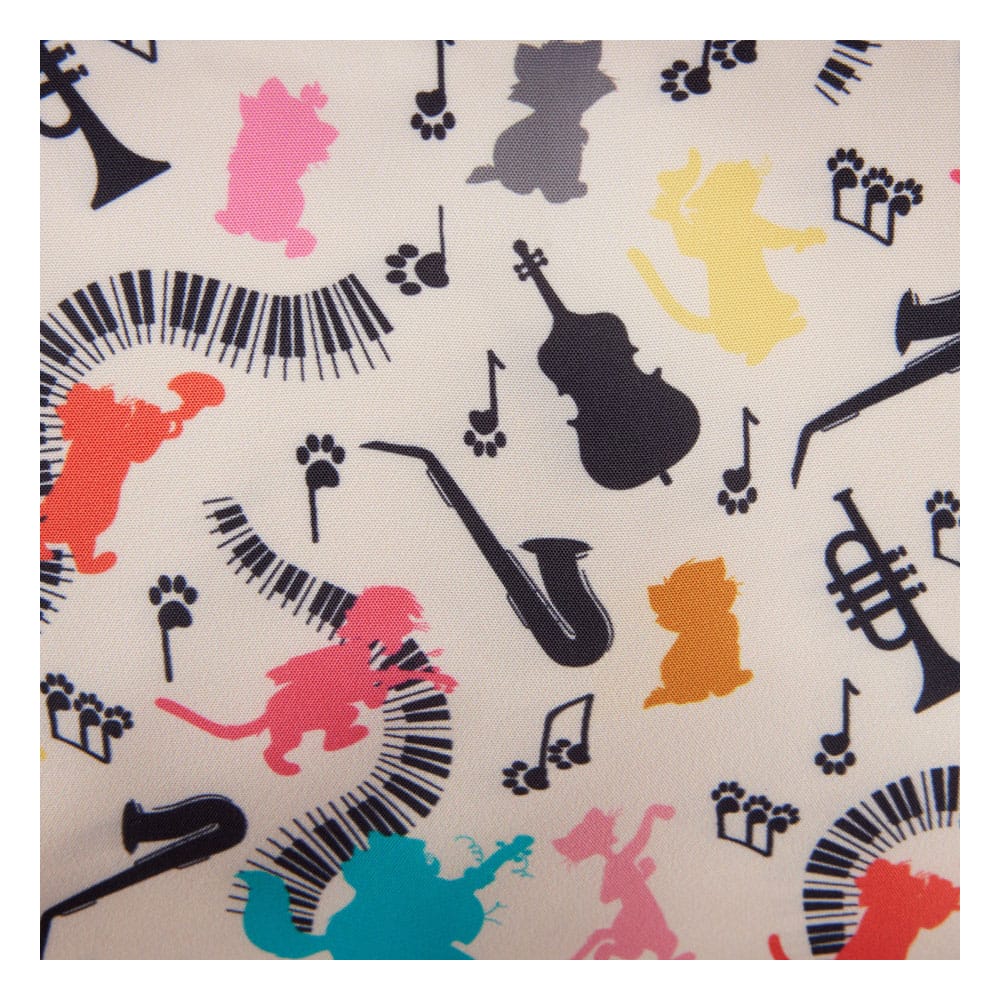 Luxe Aristocats Loungefly Crossbody Piano Bag: Faux Leather Fashion