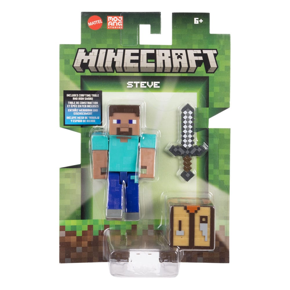 Minecraft Action Figure Steve 8 cm