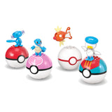 Pokémon MEGA Construction Set Water-Type Trainer Team Building Toy Kit 