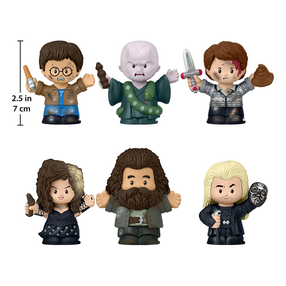 Harry Potter und die Heiligtümer des Todes Fisher-Price Little People Collector Mini Figures 6-Pack 7 cm