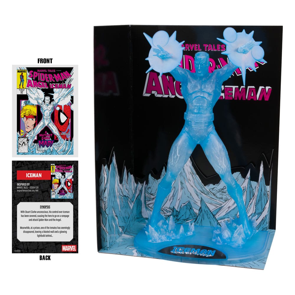Marvel Collection PVC Statue 1/6 Iceman (Marvel Tales #229) (Red Platinum Edition) 29 cm