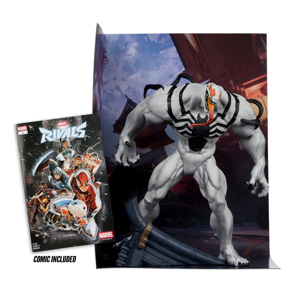 McFarlane's Marvel Rivals Venom 1/6th Action Figure– Red Platinum Edition