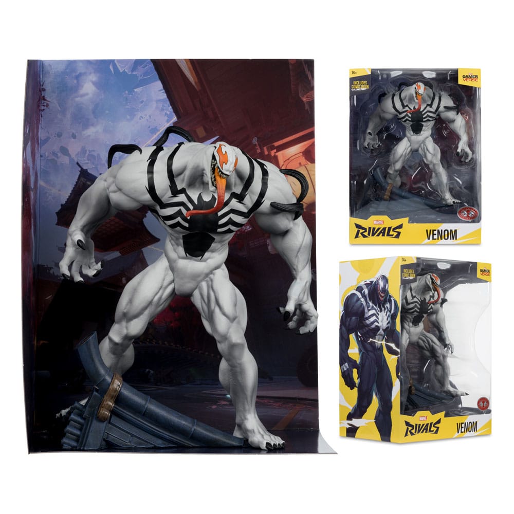 McFarlane's Marvel Rivals Venom 1/6th Action Figure– Red Platinum Edition