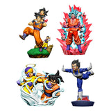 Dragonball Super Dracap Trading Figure 4-Pack Re: Birth Limit Breaking Ver. 8 cm