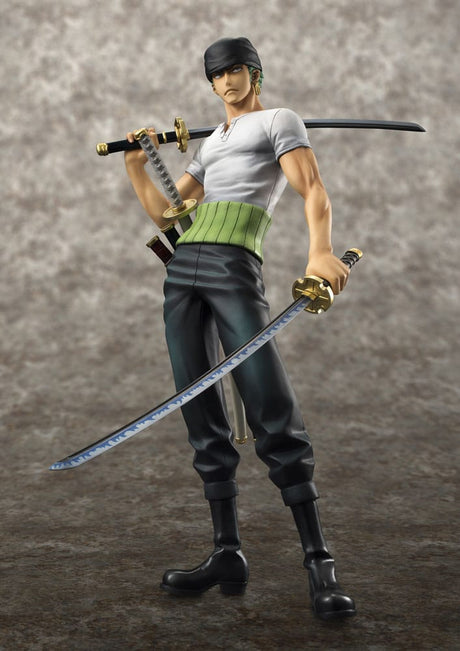 One Piece Excellent Model P.O.P PVC Statue NEO-DX Roronoa Zoro 10th Limited Ver. 23 cm 