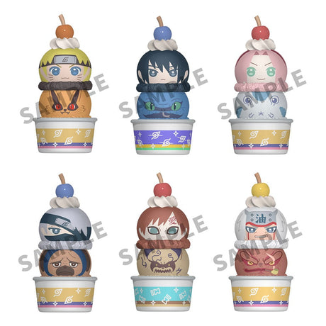 Naruto Shippuden Tsumichen Stack up & Change Trading Figure 6-Pack 8 cm (with gift)  