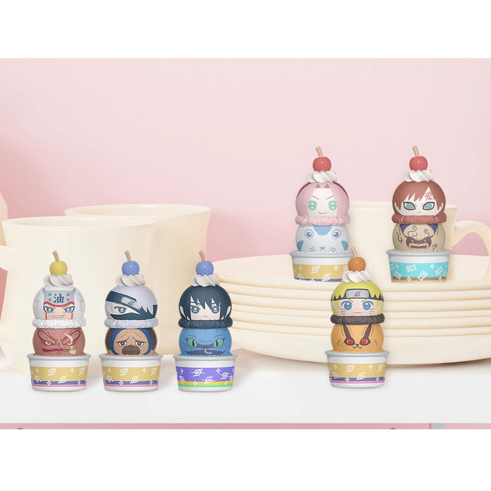 Naruto Shippuden Tsumichen Stack up & Change Trading Figure 6-Pack 8 cm (with gift)  