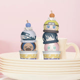 Naruto Shippuden Tsumichen Stack up & Change Trading Figure 6-Pack 8 cm (with gift)  