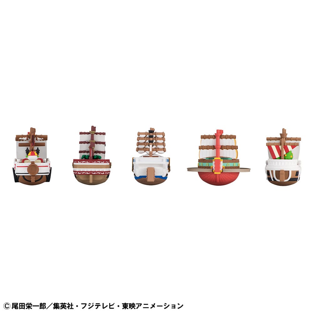 One Piece Yuracolle Series Trading Figure 5-Pack Grand Line 6 cm 