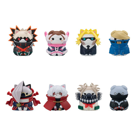 My Hero Academia Mega Cat Project Heroaca Cats No.02 3 cm Assortment (8)
