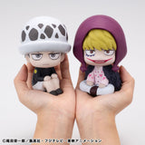 One Piece Look Up PVC Statues Trafalgar Law Childhood Ver. & Corazon 11 cm (with gift)      