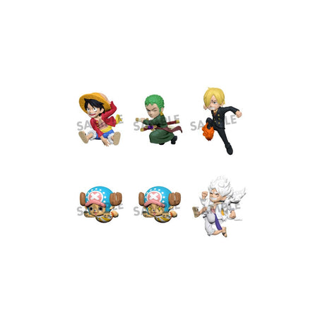 One Piece Tobimasu Trading Figure 5 cm Blind Box Assortment (6)