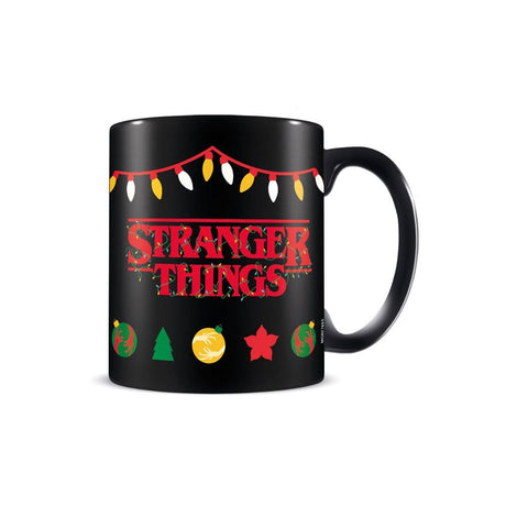 Stranger Things Mug Seasons Greetings Upside Down 