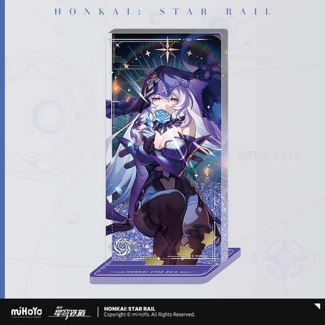 Honkai: Star Rail Light Cone Acryl Ornament with Glitter: Black Swan Reforged Remembrance 15 cm