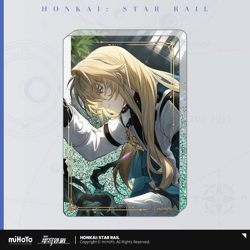 Honkai: Star Rail Light Cone Acryl Ornament with Glitter: Echoes of the Coffin 9 cm 