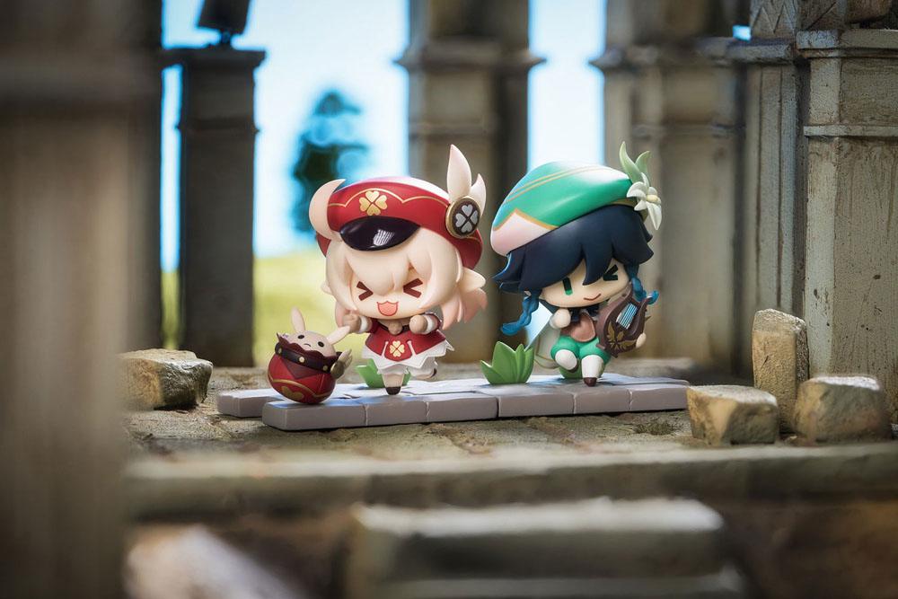 Genshin Impact Battle Scene Series Trading Figure 6-Pack Mondstadt Edition 5 cm 