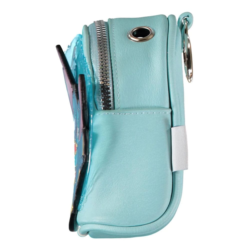 Lilo & Stitch Micro Bag Coin Purse with Keychain Stitch Surfing  