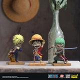 One Piece Freeny's Hidden Dissectables Vinyl Figure Luffy, Zoro and Sanji 10 cm 