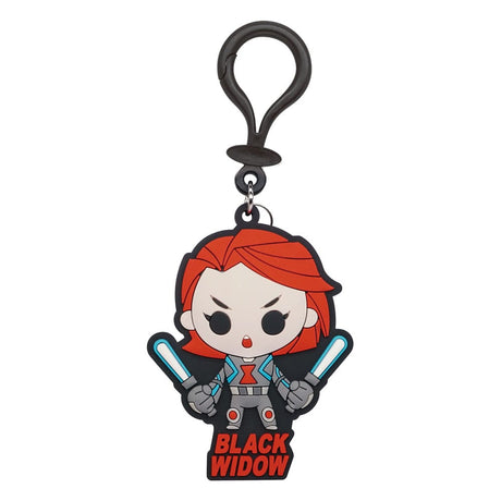 Marvel Soft Touch PVC Bag Clip Black Widow